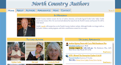 Desktop Screenshot of northcountryauthors.org